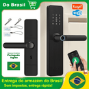 Fechadura Digital Inteligente Tuya ( Chave Física e Senha)