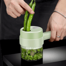 Cortador e Mixer Elétrico Sem Fio ( Recarregável cabo USB )
